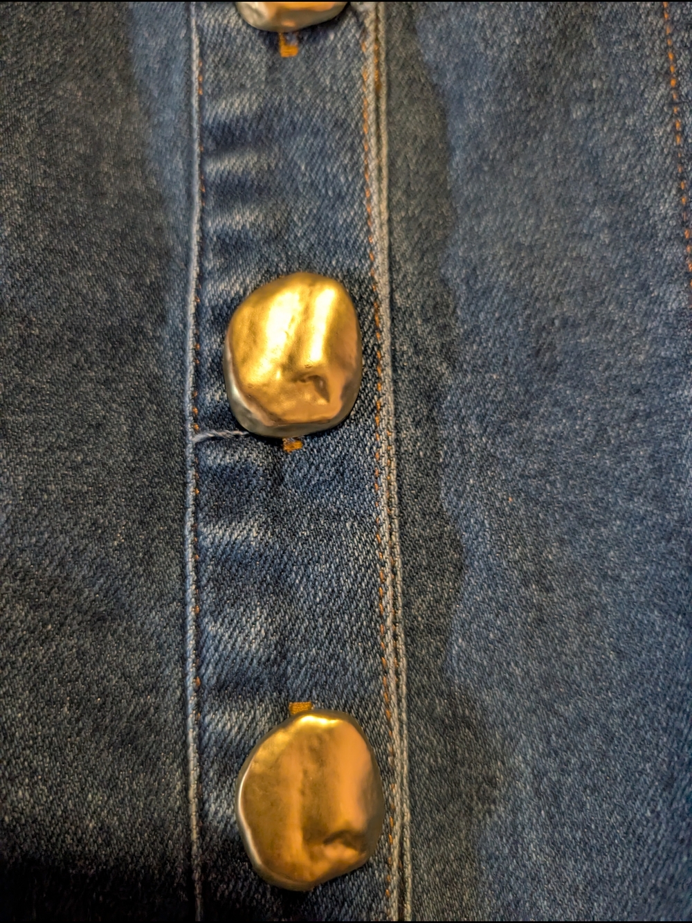 FLYING TOMATO Belted Denim Midi Dress - Picture 4 of 8